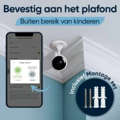 Housetrack Beveiligingscamera 1080P - IP Bewakingscamera Met App - Wifi Security Camera - Smart Home - Camera Beveiliging Binnen -Makita || Merkloos || Stanley Verkoopwinkel 1200x1200 3007