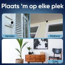 Housetrack Beveiligingscamera 1080P - IP Bewakingscamera Met App - Wifi Security Camera - Smart Home - Camera Beveiliging Binnen -Makita || Merkloos || Stanley Verkoopwinkel 1200x1200 3015