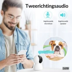 G2B® Huisdiercamera Met App - Intelligente Hondencamera - Dog & Pet Camera Hond - NIEUW - WiFi - 3MP Super HD 1536p - Nachtzicht - Professioneel -Makita || Merkloos || Stanley Verkoopwinkel 1200x1200 3052