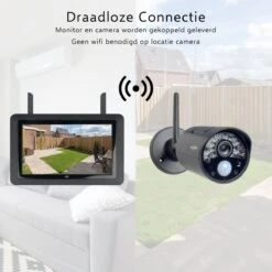 ELRO CZ30RIPS Draadloze HD Beveiligingscamera Set - 7” Monitor En App -Makita || Merkloos || Stanley Verkoopwinkel 1200x1200 3080