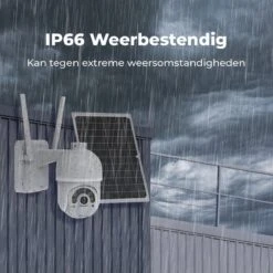 Outdoor Dome - Draadloze Beveiligingscamera Voor Buiten Op Zonne-energie - Incl. Zonnepaneel - Solar Powered Smart Alarm PTZ Security Camera - Wit -Makita || Merkloos || Stanley Verkoopwinkel 1200x1200 3096