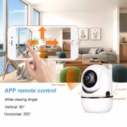 Denver Indoor Beveiligingscamera HD Met TUYA (app) - Wifi Huisdiercamera Met Nachtzicht En Bewegingsdetectie - SHC150 - Wit -Makita || Merkloos || Stanley Verkoopwinkel 1200x1200 3129