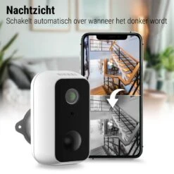 Nikkei CAM5 Outdoor Beveiligingscamera - Draadloos - Full HD IP Buitencamera Met WiFi - Bewegingssensor En Nachtzicht - Waterdicht (IP65) - Smart App -Makita || Merkloos || Stanley Verkoopwinkel 1200x1200 3151