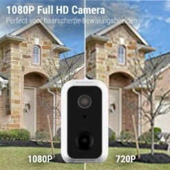 Nikkei CAM5 Outdoor Beveiligingscamera - Draadloos - Full HD IP Buitencamera Met WiFi - Bewegingssensor En Nachtzicht - Waterdicht (IP65) - Smart App -Makita || Merkloos || Stanley Verkoopwinkel 1200x1200 3153
