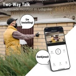 Nikkei CAM5 Outdoor Beveiligingscamera - Draadloos - Full HD IP Buitencamera Met WiFi - Bewegingssensor En Nachtzicht - Waterdicht (IP65) - Smart App -Makita || Merkloos || Stanley Verkoopwinkel 1200x1200 3154