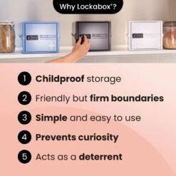 Lockabox One™ Afsluitbare Medicijnkast - Opbergbox Met Cijferslot - Zwart 12 Lockabox One™ Afsluitbare Medicijnkast - Opbergbox Met Cijferslot - Zwart -Makita || Merkloos || Stanley Verkoopwinkel 1200x1200 3162