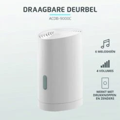 KlikAanKlikUit ACDB-9000C - Draadloze Deurbelgong Op Batterijen - Wit -Makita || Merkloos || Stanley Verkoopwinkel 1200x1200 3195