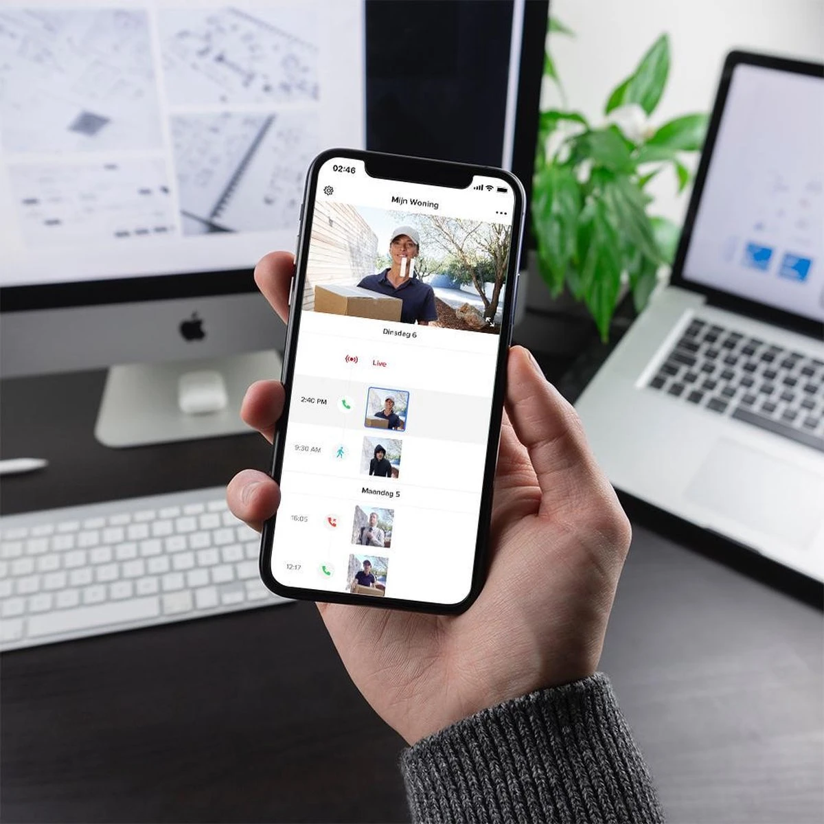 Netatmo Slimme Video Deurbel - Homekit - Zonder Abonnement 3 Netatmo Slimme Video Deurbel - Homekit - Zonder Abonnement - Afbeelding 3