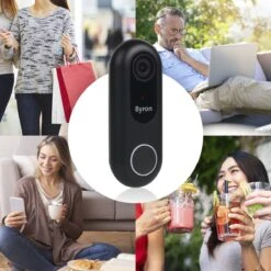 Byron DSD-28119 Bedrade Wifi Video Deurbel - Full HD 1080p Camera - 8-24 Volt Input -Makita || Merkloos || Stanley Verkoopwinkel 1200x1200 3306