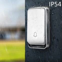 Bell4U Draadloze Deurbel Met 3 Ontvangers - Plug & Play - Beldrukker Heeft Geen Batterijen Nodig - IP55 Waterdicht - Wit -Makita || Merkloos || Stanley Verkoopwinkel 1200x1200 3347