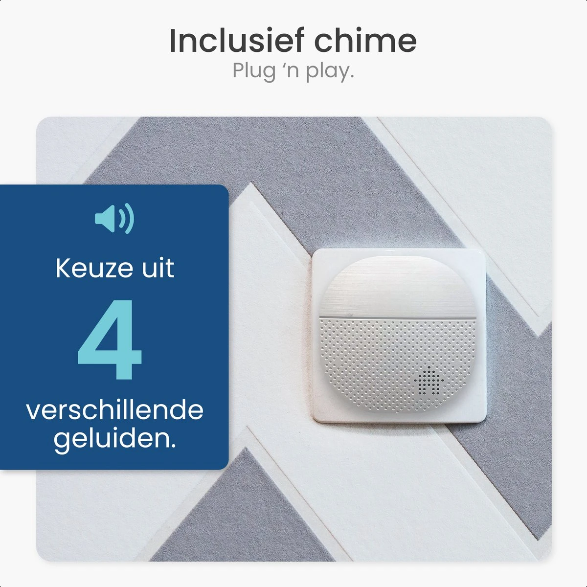 Gologi Draadloze Deurbel - HD Video Deurbel - Met Camera En WiFi - Inclusief Gong - Nederlandstalige App - Waterdicht - Met 32GB SD-kaart - Zwart 6 Gologi Draadloze Deurbel - HD Video Deurbel - Met Camera En WiFi - Inclusief Gong - Nederlandstalige App - Waterdicht - Met 32GB SD-kaart - Zwart - Afbeelding 6
