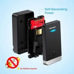 Tecknet Draadloze Deurbel Met 1 Ontvanger Inclusief Stopcontact | Duurzame Zender Zonder Batterijen | Zwart -Makita || Merkloos || Stanley Verkoopwinkel 1200x1200 3473