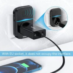 Tecknet Draadloze Deurbel Met 1 Ontvanger Inclusief Stopcontact | Duurzame Zender Zonder Batterijen | Zwart -Makita || Merkloos || Stanley Verkoopwinkel 1200x1200 3476