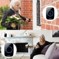 Draadloze Deurbel Met 2 Ontvangers - 5 Volume/60 Melodie - IP44 Waterdicht - Batterij Van 5 Jaar -Makita || Merkloos || Stanley Verkoopwinkel 1200x1200 3479