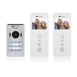 Smartwares Video Intercom System For 2 Apartments DIC-22122