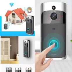 T-RING Video Deurbel - Deurbelset - Draadloos - Accu - Zwart, Zilver -Makita || Merkloos || Stanley Verkoopwinkel 1200x1200 3519