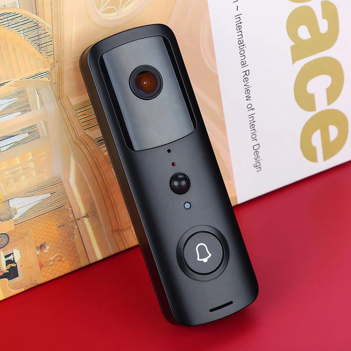 T-ring Smarthome Video Deurbel V3 - Deurbelset - Draadloos - IOS En Android - Zwart (Geen Abonnement Verplichting) (incl. 2 X Oplaadbare Accu Batterijen En Losse Bel.) EXTRA SMAL MODEL ! 14 T-ring Smarthome Video Deurbel V3 - Deurbelset - Draadloos - IOS En Android - Zwart (Geen Abonnement Verplichting) (incl. 2 X Oplaadbare Accu Batterijen En Losse Bel.) EXTRA SMAL MODEL ! - Afbeelding 14