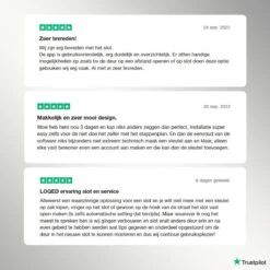 LOQED Touch Smart Lock - Slim Deurslot - Met Smart Home Integratie - Bridge, Cilinder & Codetoegang - Metaal -Makita || Merkloos || Stanley Verkoopwinkel 1200x1200 3738