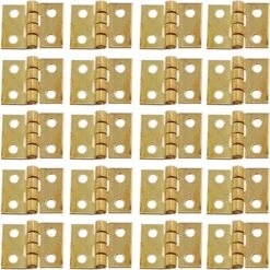 FSW-Products - 20 Stuks - Mini Scharnieren – Met Spijkertjes - Vaste Pen - Scharnier - RVS - Goud - 8x10mm - Deurscharnier - Kastscharnier - Vermessingd -Makita || Merkloos || Stanley Verkoopwinkel 1200x1200 3740