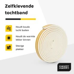 HANDY HARRY® Tochtband Zelfklevende 5 Meter - 6x9mm - Tochtstrip Schuim -Makita || Merkloos || Stanley Verkoopwinkel 1200x1200 3745