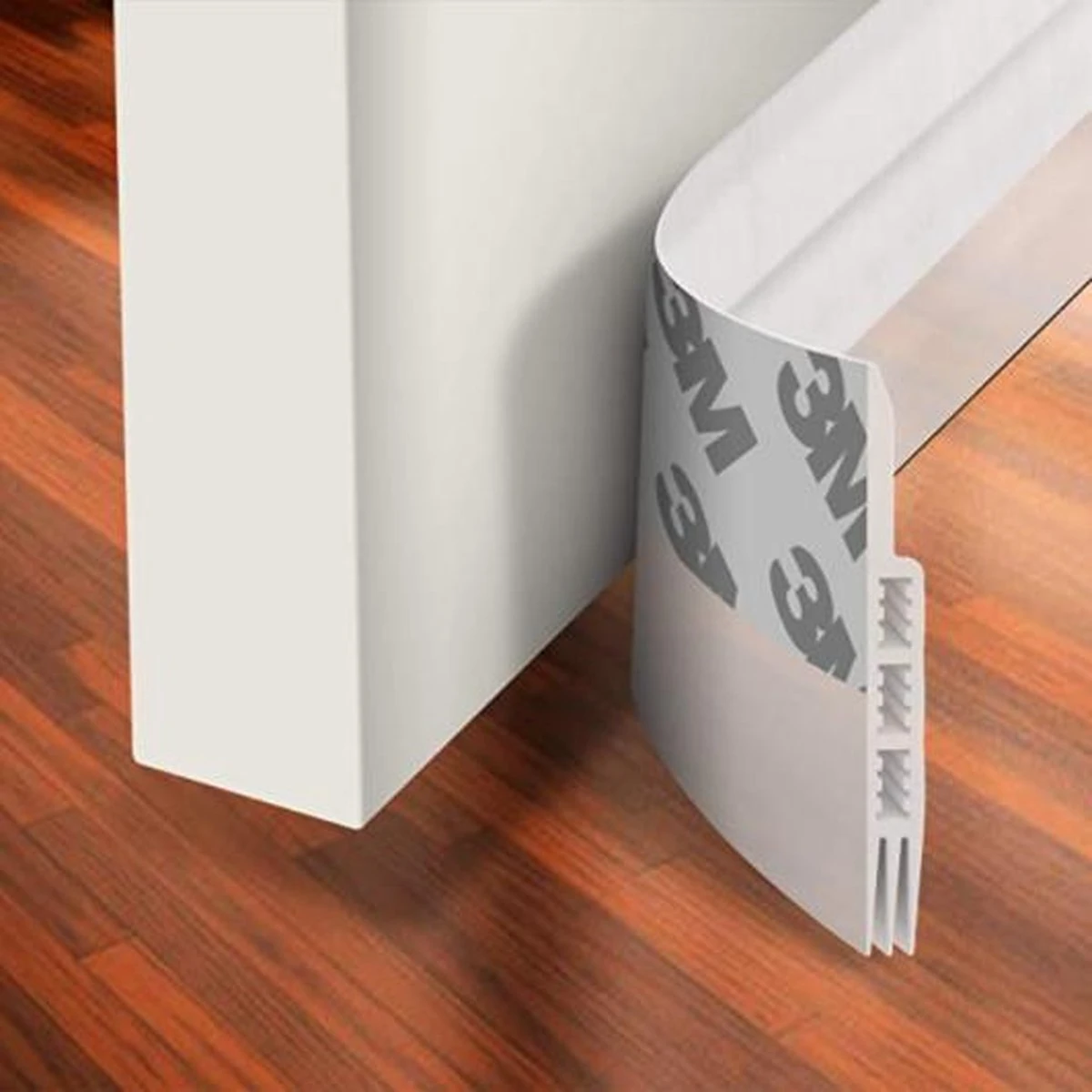 Simple Fix Tochtstrip - 100cm X 5cm - Tochtstrips Voor Deuren - Tochtstopper - Tochtrol - Tochtband - Tochthond - Zelfklevend En Isolerend - Transparant 1 Simple Fix Tochtstrip - 100cm X 5cm - Tochtstrips Voor Deuren - Tochtstopper - Tochtrol - Tochtband - Tochthond - Zelfklevend En Isolerend - Transparant