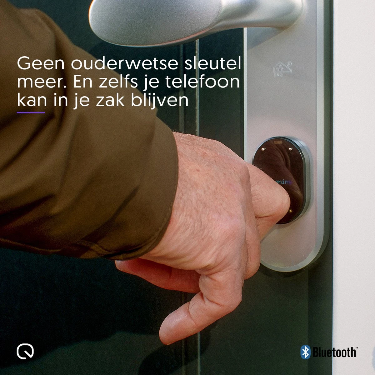 LOQED Touch Smart Lock - Slim Deurslot - Met Smart Home Integratie - Bridge, Cilinder & Codetoegang - Zwart 11 LOQED Touch Smart Lock - Slim Deurslot - Met Smart Home Integratie - Bridge, Cilinder & Codetoegang - Zwart - Afbeelding 11
