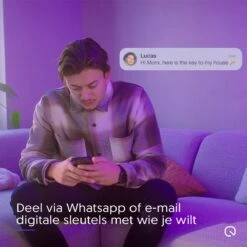 LOQED Touch Smart Lock - Slim Deurslot - Met Smart Home Integratie - Bridge, Cilinder & Codetoegang - Zwart 30 LOQED Touch Smart Lock - Slim Deurslot - Met Smart Home Integratie - Bridge, Cilinder & Codetoegang - Zwart -Makita || Merkloos || Stanley Verkoopwinkel 1200x1200 3791