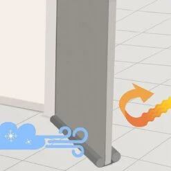 Merkloos Extra Isolerende Tochtrol Voor Deuren | 95 X 4 Cm | Dubbele Tochtrol | Tochtstopper | Tochtkussen Voor Deur | Tochtwering | Gemaakt Van Leer | Wit -Makita || Merkloos || Stanley Verkoopwinkel 1200x1200 3853