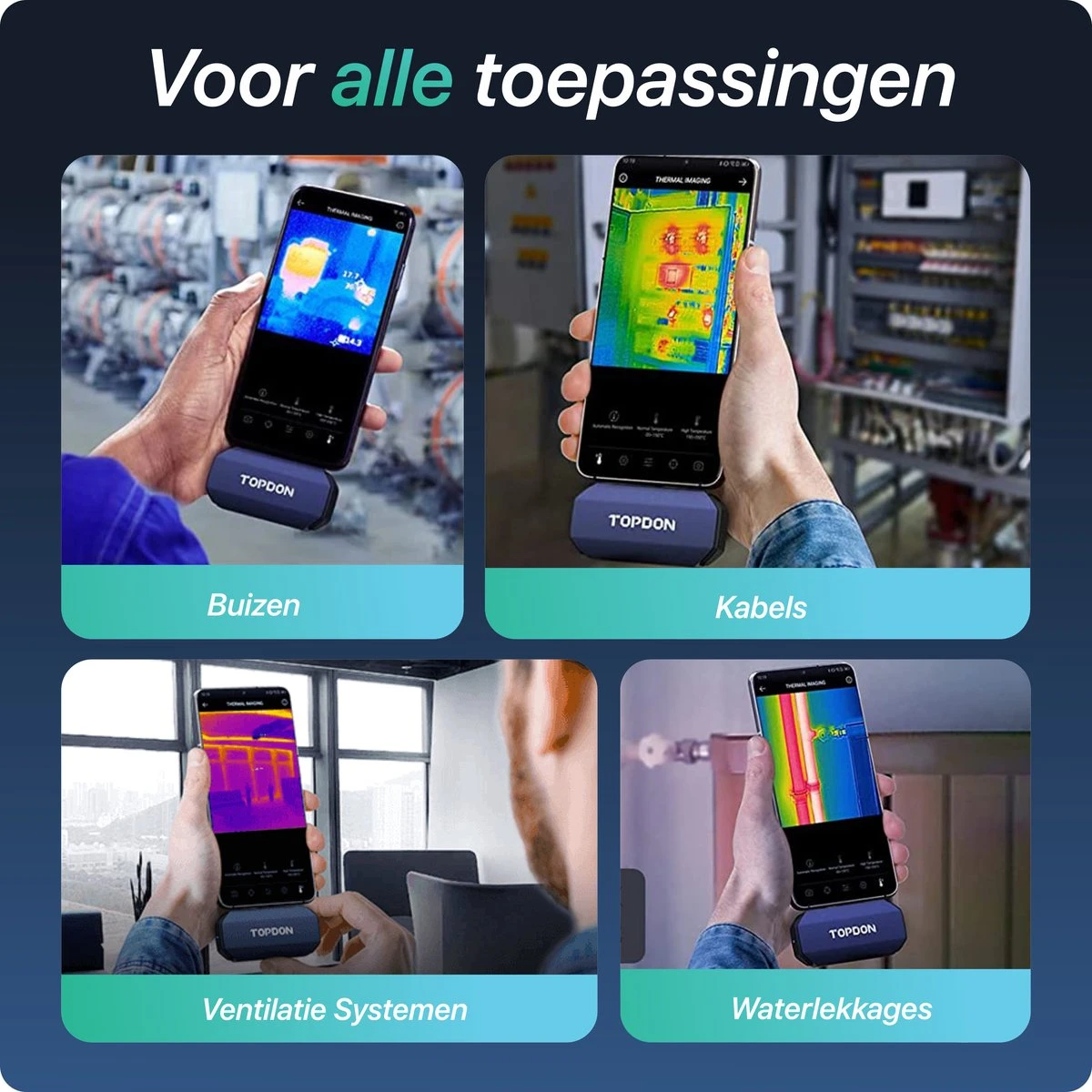 Linocs - Warmtebeeldcamera PRO2023 - Warmtecamera Voor Android En Windows - 256 X 192 Pixels - -20 Tot +550 °C 5 Linocs - Warmtebeeldcamera PRO2023 - Warmtecamera Voor Android En Windows - 256 X 192 Pixels - -20 Tot +550 °C - Afbeelding 5