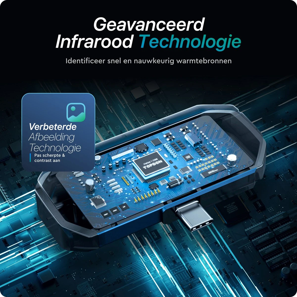 Linocs - Warmtebeeldcamera PRO2023 - Warmtecamera Voor Android En Windows - 256 X 192 Pixels - -20 Tot +550 °C 8 Linocs - Warmtebeeldcamera PRO2023 - Warmtecamera Voor Android En Windows - 256 X 192 Pixels - -20 Tot +550 °C - Afbeelding 8