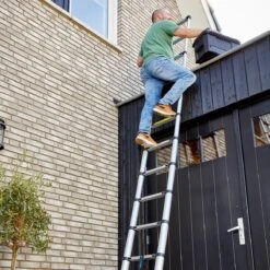 ALDORR Home - Telescoopladder 3,20 Meter - Met Stabilisatievoet En Soft Closing -Makita || Merkloos || Stanley Verkoopwinkel 1200x1200 395