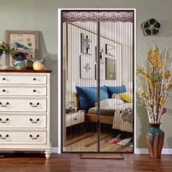 JMKA Vliegengordijn - Deurgordijn - Vliegengordijn Magnetisch - Vliegengordijn Deur - Horgordijn - Horgordijnen - Horgordijn Magnetisch- Maat 100 X 245