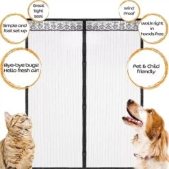 JMKA Vliegengordijn - Deurgordijn - Vliegengordijn Magnetisch - Vliegengordijn Deur - Horgordijn - Horgordijnen - Horgordijn Magnetisch- Maat 100 X 245 -Makita || Merkloos || Stanley Verkoopwinkel 1200x1200 3964