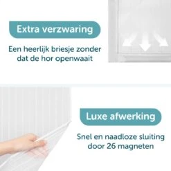 ForDig Luxe Deurhor Magnetisch - Horgordijn – Vliegengordijn – Hordeur - 210 X 100 - Wit -Makita || Merkloos || Stanley Verkoopwinkel 1200x1200 3985
