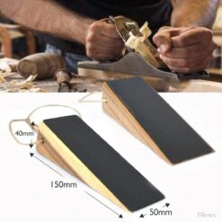 Dieux® - Luxe Deurstopper Set Van Acaciahout - 2 Stuks - Deurstop - Deurdranger Voor Binnen Met Antislip - Deurvastzetter Binnendeur - Deurwig Van Hout Ophangbaar - Pasen -Makita || Merkloos || Stanley Verkoopwinkel 1200x1200 4010