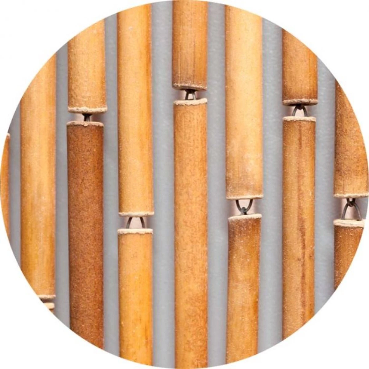 Merkloos A.K.A. - Kralengordijn Bamboe - Natuur - 90x200 Cm - Vliegengordijn - Deurgordijn 5 Merkloos A.K.A. - Kralengordijn Bamboe - Natuur - 90x200 Cm - Vliegengordijn - Deurgordijn - Afbeelding 5