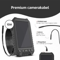 STURMM® ST-IC401 - Industriële Endoscoop Met Dubbele Camera - Professionele Inspectiecamera - 5.0 INCH Display - Inclusief Gratis 32GB Micro SD - 10 Meter Kabel -Makita || Merkloos || Stanley Verkoopwinkel 1200x1200 404