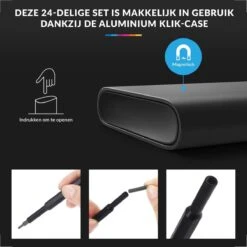 Professionele Precisie Schroevendraaierset 24-Delig Magnetisch - Gereedschap Voor Laptop / Camera / Smartphone / IPhone / Tablet / Macbook / Brillen / Horloges / Uurwerk -Makita || Merkloos || Stanley Verkoopwinkel 1200x1200 412