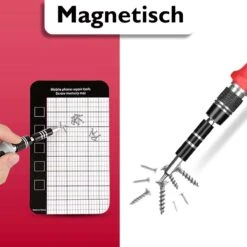 Dieux® - 125 Delige Precisie Schroevendraaierset - Rood - Magnetisch - Schroevendraaier - Gereedschapset - Bidset - Gereedschap - Reparatie - Werkbank - Opbergbox - Pasen -Makita || Merkloos || Stanley Verkoopwinkel 1200x1200 469