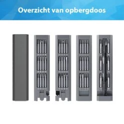 YONO Professionele Precisie Schroevendraaierset 44-Delig Magnetisch - Gereedschap Voor Laptop / Camera / Smartphone / IPhone / Tablet / Macbook / Brillen / Horloges / Uurwerk -Makita || Merkloos || Stanley Verkoopwinkel 1200x1200 479