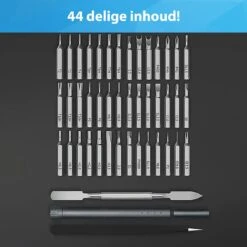 YONO Professionele Precisie Schroevendraaierset 44-Delig Magnetisch - Gereedschap Voor Laptop / Camera / Smartphone / IPhone / Tablet / Macbook / Brillen / Horloges / Uurwerk -Makita || Merkloos || Stanley Verkoopwinkel 1200x1200 481