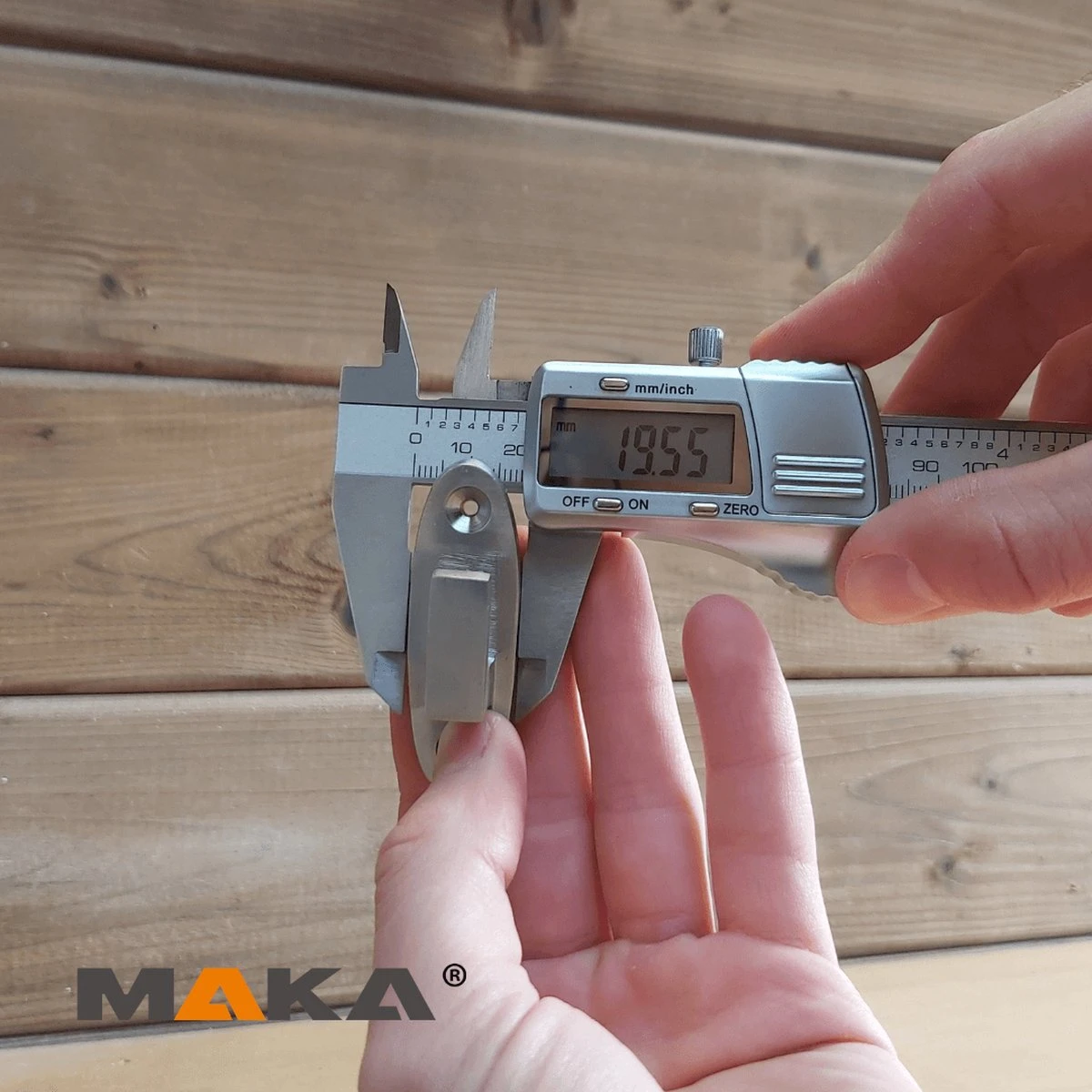 MAKA Digitale Schuifmaat - 150mm - RVS - Extra Batterijen - Opbergcase 4 MAKA Digitale Schuifmaat - 150mm - RVS - Extra Batterijen - Opbergcase - Afbeelding 4