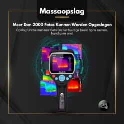 BELIEVE Warmtebeeldcamera Met Micro SD En Zaklamp - Digitale Warmtecamera Voor Windows En Android En IOS - Warmtemeter - 320x240 Pixel LCD-scherm -20° Tot +450° -Makita || Merkloos || Stanley Verkoopwinkel 1200x1200 552