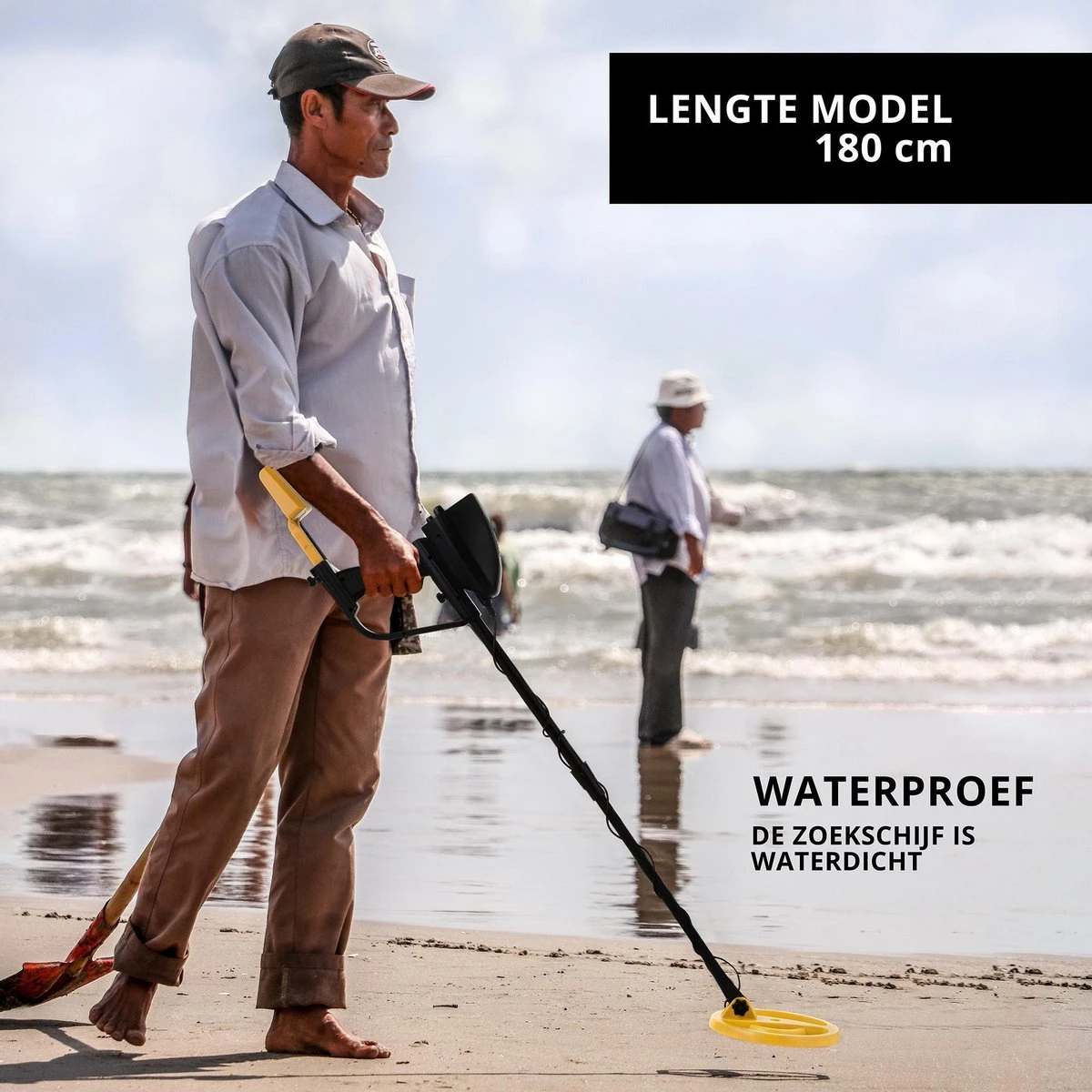 MacGyver Metaaldetector Target Met Unieke Pinpointer ( Nog Nauwkeuriger) - Detectie Apparaat Tot 20cm - Display - Waterdichte Zoekspoel 5 MacGyver Metaaldetector Target Met Unieke Pinpointer ( Nog Nauwkeuriger) - Detectie Apparaat Tot 20cm - Display - Waterdichte Zoekspoel - Afbeelding 5