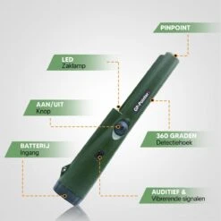 Treasurefind - Metaaldetector Voor Kinderen / Volwassen - Pinpointer - Professionele Metaaldetector - Schatgraver - Waterdicht' -Makita || Merkloos || Stanley Verkoopwinkel 1200x1200 563