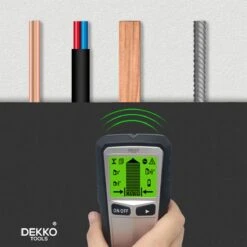 Dekko Tools Digitale Leidingzoeker - 5 In 1 Detector Voor Muren - Hout, Metaal, Leidingen, Bedrading - Zilver 7 Dekko Tools Digitale Leidingzoeker - 5 In 1 Detector Voor Muren - Hout, Metaal, Leidingen, Bedrading - Zilver -Makita || Merkloos || Stanley Verkoopwinkel 1200x1200 584