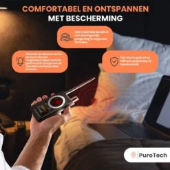 PuroTech Signaaldetector - Detectieapparaat - RF Bug Finder - Anti Afluisterapparatuur - Anti Spy Detector - Spy Cam - GPS Tracker - Verborgen Camera - Device Finder 9 PuroTech Signaaldetector - Detectieapparaat - RF Bug Finder - Anti Afluisterapparatuur - Anti Spy Detector - Spy Cam - GPS Tracker - Verborgen Camera - Device Finder -Makita || Merkloos || Stanley Verkoopwinkel 1200x1200 587