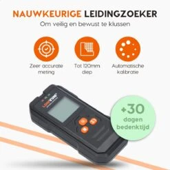 5 In 1 Leidingdetector - Kabeldetector- Detecteert Tot 120mm - Inclusief 9V Batterij -Makita || Merkloos || Stanley Verkoopwinkel 1200x1200 597