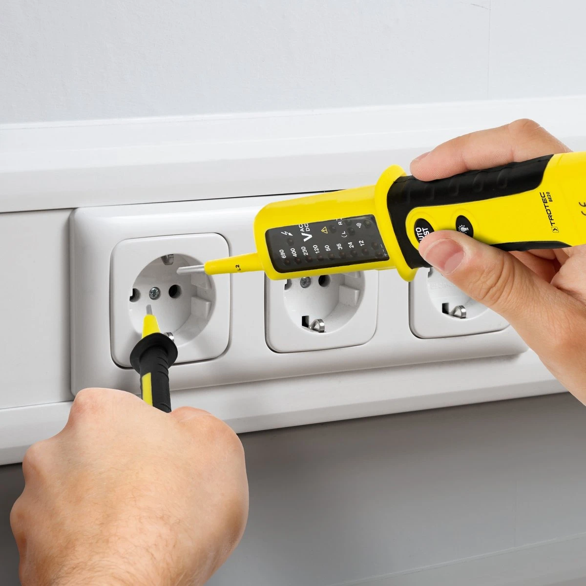 TROTEC Tweepolige Spanningstester BE20 6 TROTEC Tweepolige Spanningstester BE20 - Afbeelding 6