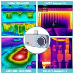 TibaGoods - Warmtebeeldcamera - Warmtecamera Voor Android En Windows (USBC) - 256 X 192 Pixels - -15 Tot 600 °C - Thermische Camera 13 TibaGoods - Warmtebeeldcamera - Warmtecamera Voor Android En Windows (USBC) - 256 X 192 Pixels - -15 Tot 600 °C - Thermische Camera -Makita || Merkloos || Stanley Verkoopwinkel 1200x1200 60